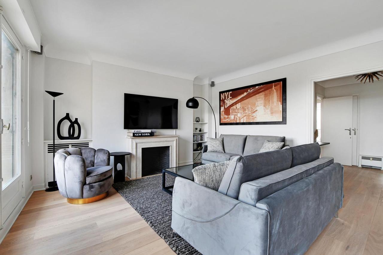 Wonderfull Apartment - 1Br-6P - Eiffel Tower Paris Exteriör bild